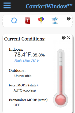 Comfort Window Thermostat