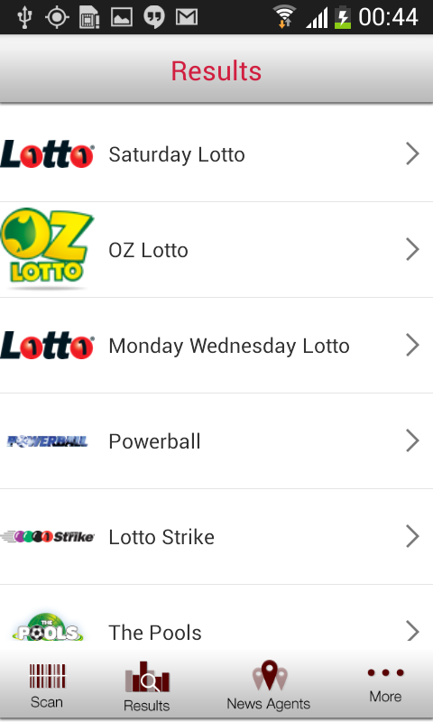 Lotto Scanner Screen 3