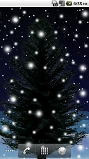 A Snow Flurry Live Wallpaper Screenshots 1