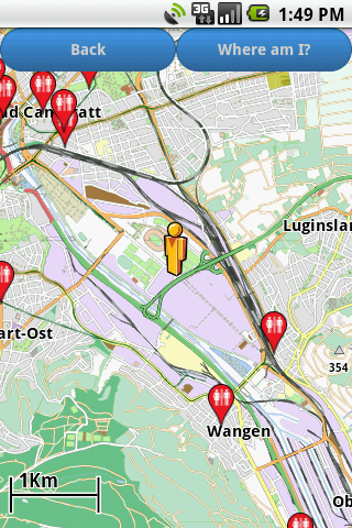Stuttgart Amenities Map