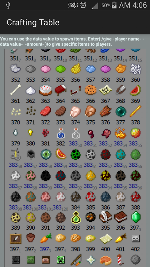 Crafting Table for Minecraft - Android Apps on Google Play