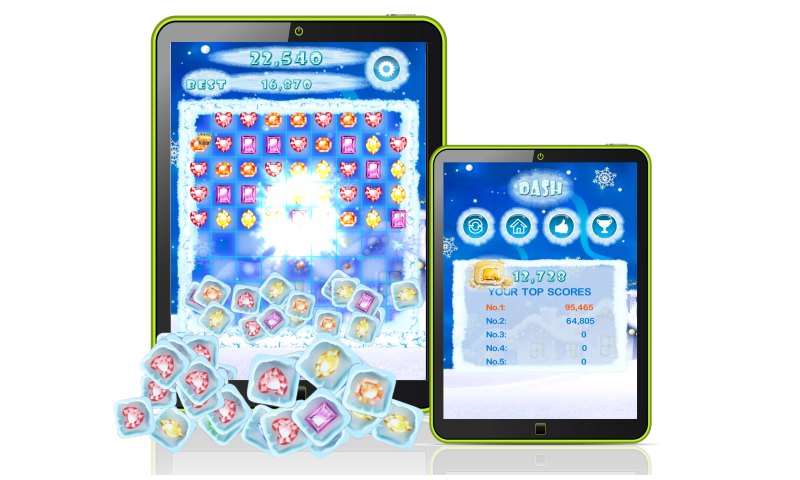 Congelés Jewels Dash - screenshot