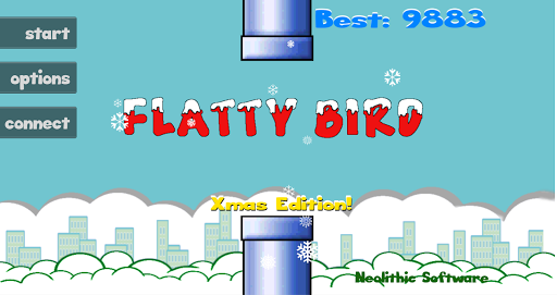 【免費動作App】Flatty Bird Christmas Edition-APP點子