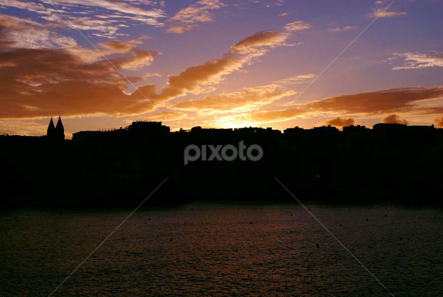 Sunset by Athena Kapsokavadi - Landscapes Sunsets & Sunrises