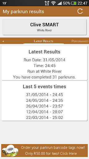 My parkrun