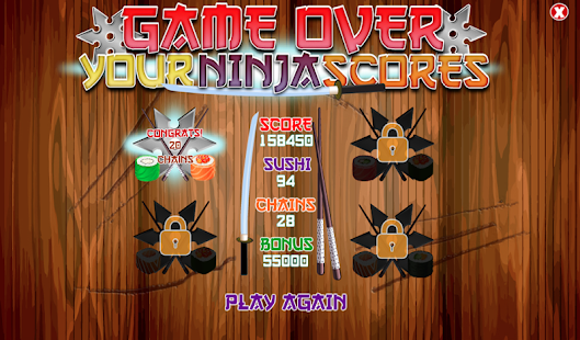 FREE Ninja Sushi Swipe Game Screenshots 7