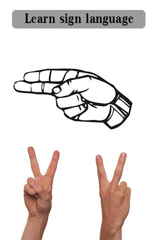 Learn sign language