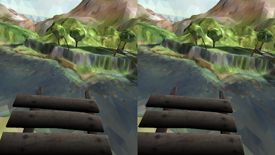 Polygonal RollerCoaster VR - screenshot thumbnail