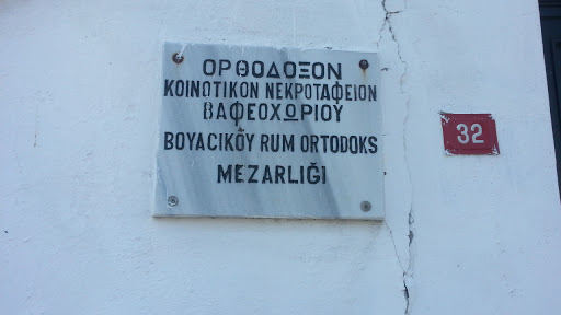 Boyacıköy Rum Ortodoks Mezarlığı