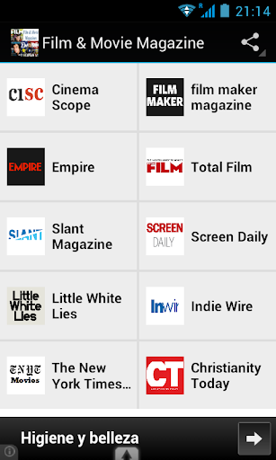 Film and Movie Magazines