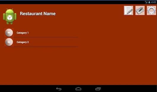 eMenu - Hotel, Restaurant bill Screenshots 0