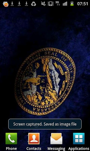 Nebraska Flag Live Wallpaper