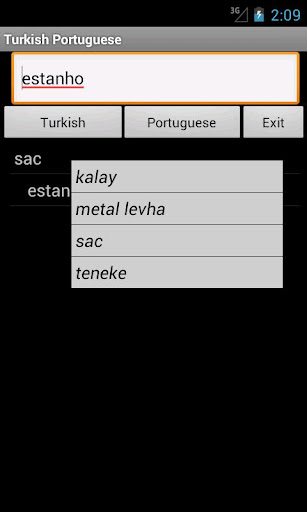 Turkish Portuguese Dictionary