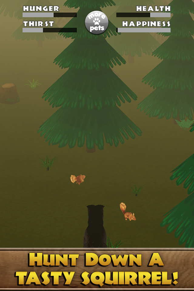 Virtual Pet Wolf Screen 3