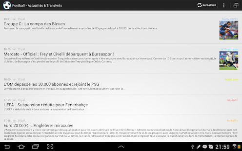 Football - Actus & Transferts Screenshots 13