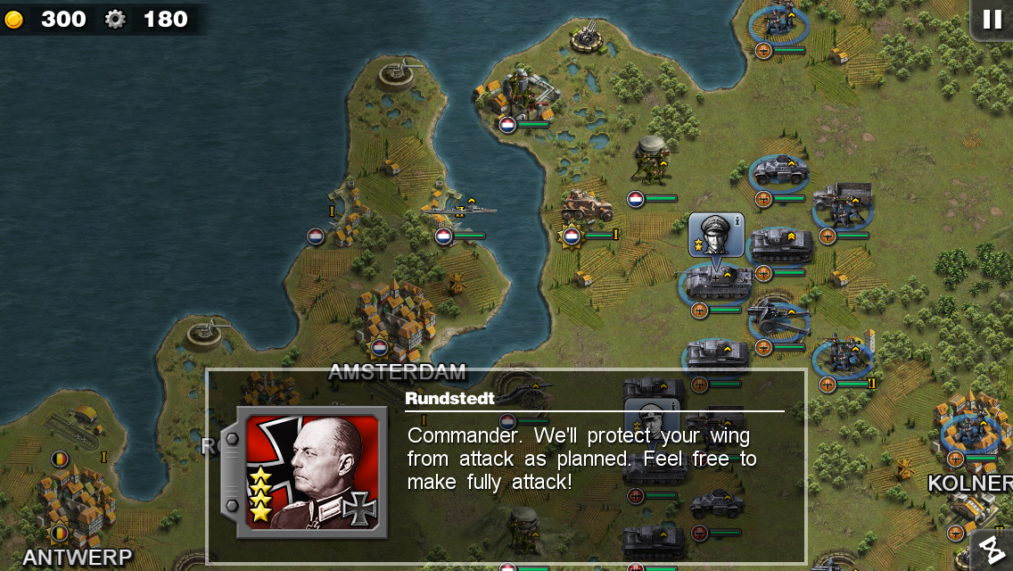 Glory of Generals HD - screenshot