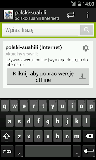 Polsko-Suahili słownik