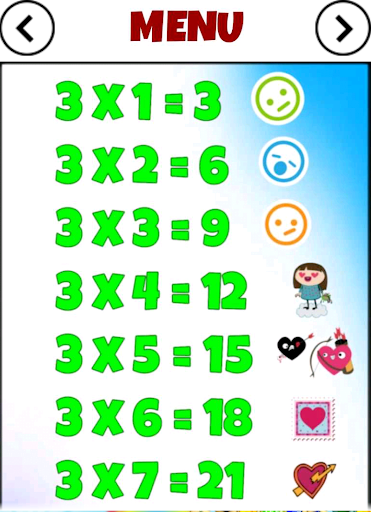 【免費教育App】Multiplication tables-APP點子