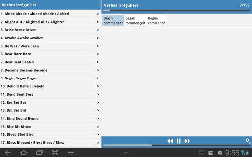 【免費教育App】Verbes irréguliers-APP點子