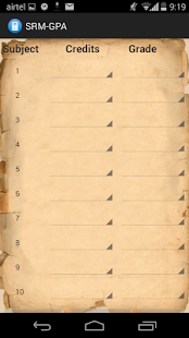 SRM GPA Screenshots 1