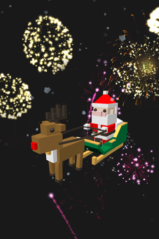 【免費個人化App】CUBE Santa 3D  LWP Free-APP點子