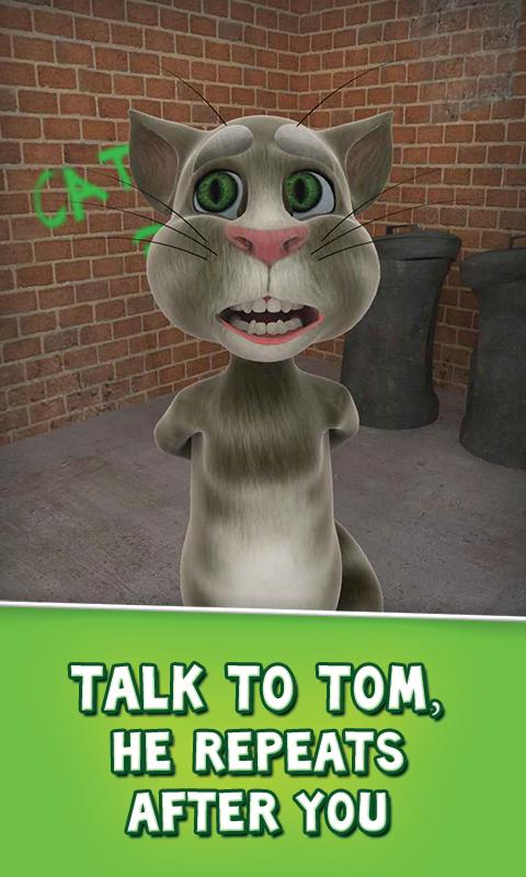 Hình ảnh tai game talking tom android