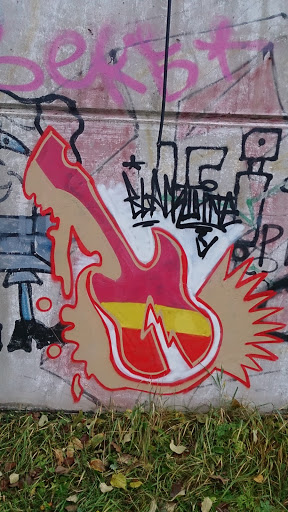 Граффити Гитара