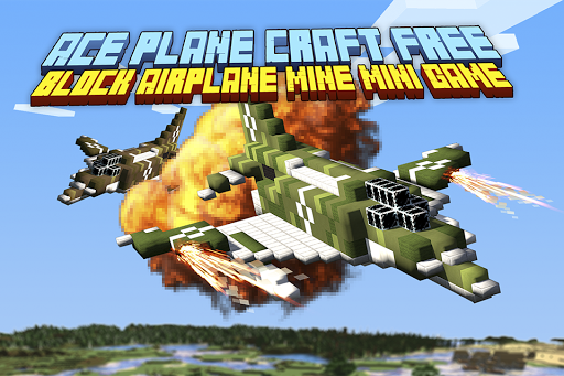 Ace Plane Craft Block Airplane