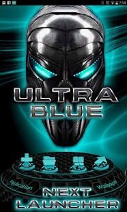 How to install Ultra Blue Next Launcher 3D 1.2 apk for pc