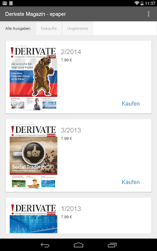 Derivate Magazin - epaper