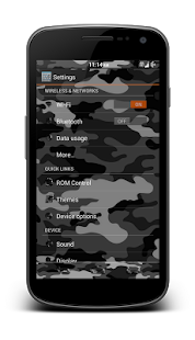 Free Download Snow Camo CM10/AOKP Theme APK