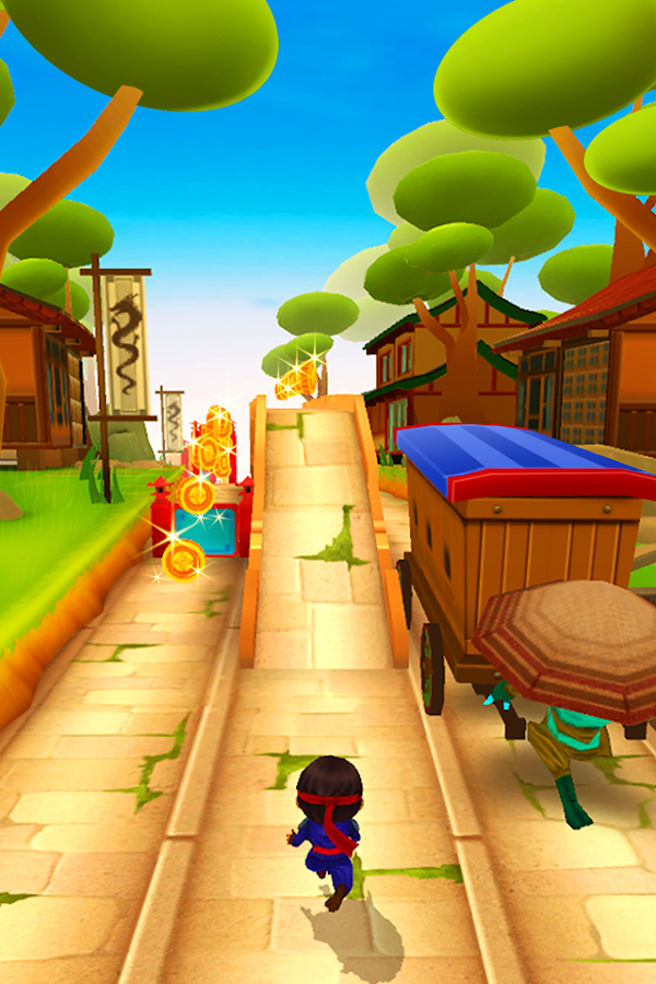   Ninja Kid Run Free - Fun Games- tangkapan layar 