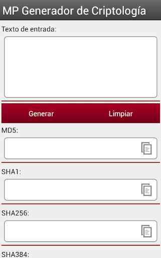 MP Generador de Criptología