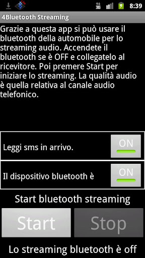 4Bluetooth Streaming