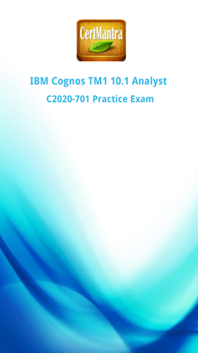 IBM Cognos TM1 10.1 Analyst