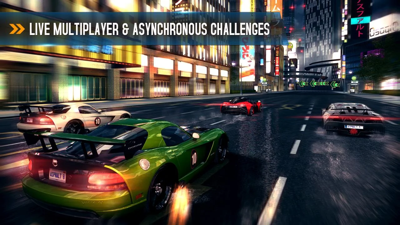 Multiplayer of asphalt 8