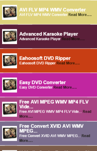 FLV MP4 AVI Video Player Tip