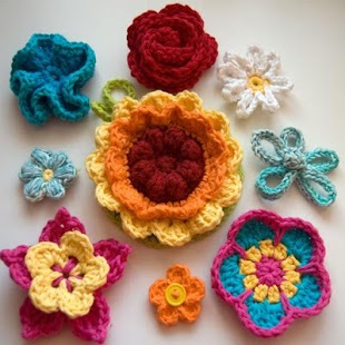 Crochet Flower Tutorial