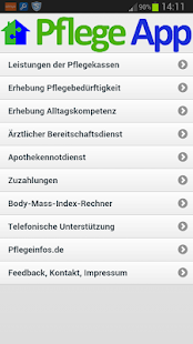 Pflege App Screenshots 0