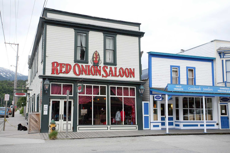 The Red Onion Saloon in Skagway, Alaska.