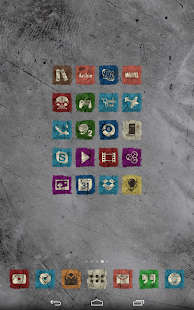 Ruggy - Icon Pack - pantalla de miniaturas