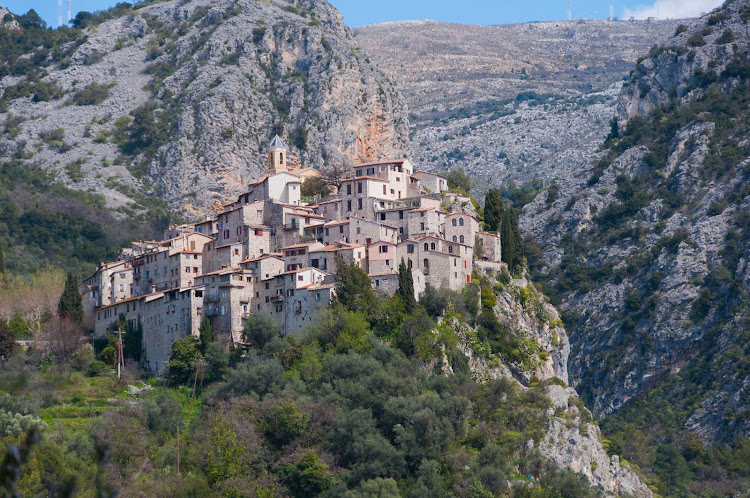 Peillon is a picturesque fortified village about 15 miles north of Nice, France