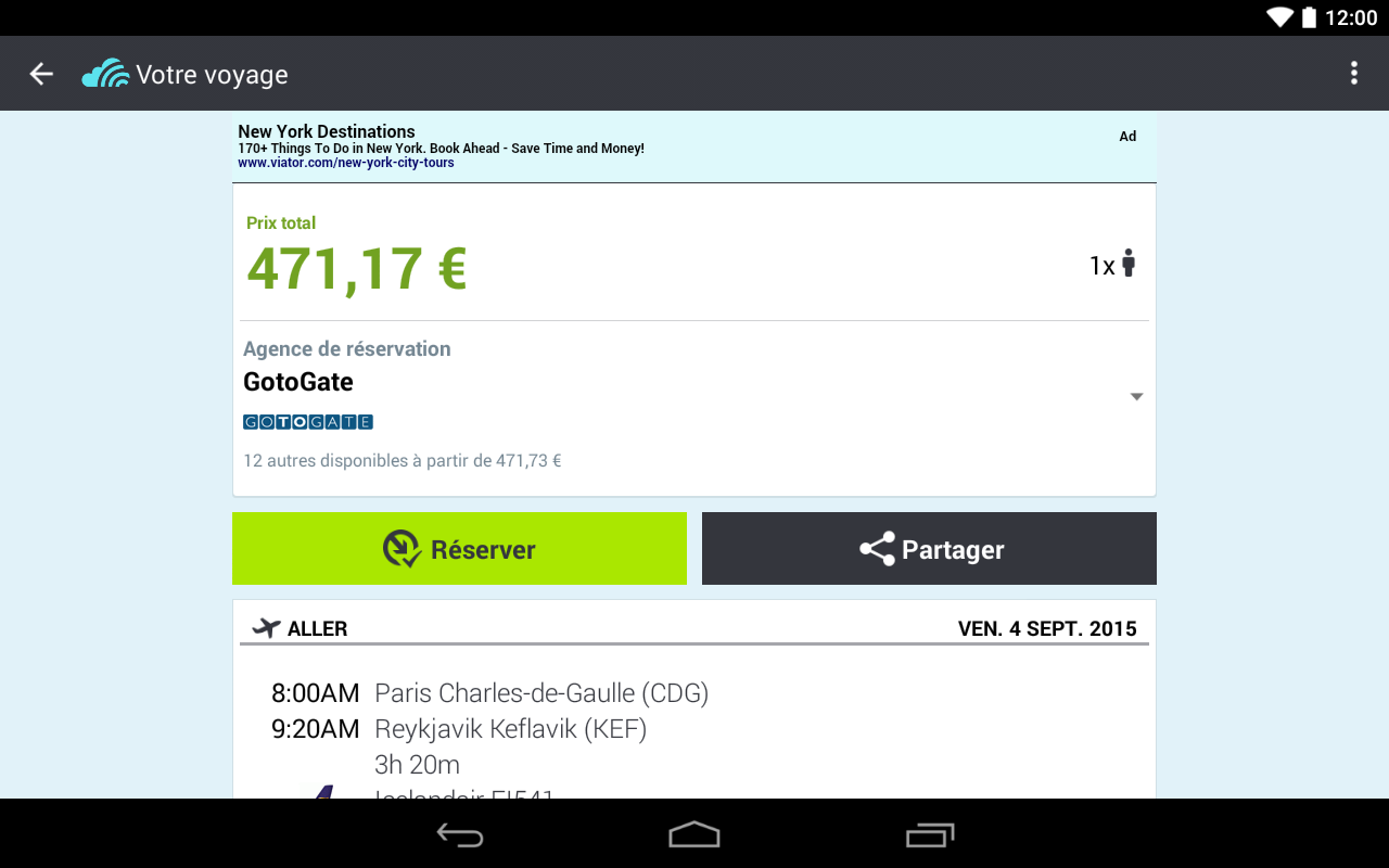 Skyscanner Trouvez votre vol Applications Android sur Google Play