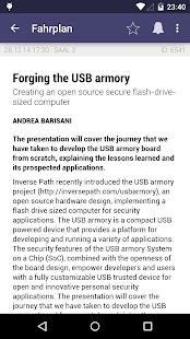   32C3 Schedule- screenshot thumbnail   