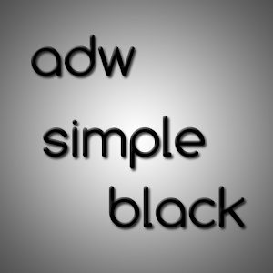 ADWTheme Simple Black.apk 1.2.7