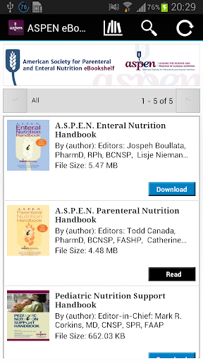 A.S.P.E.N. eBooks