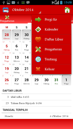 Kalender Indonesia 2015 - 2100