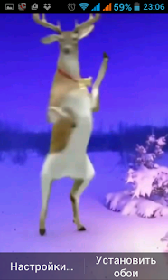 Free Dancing deer Live Wallpaper APK for Android