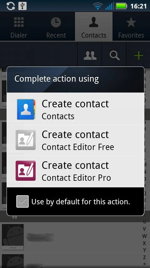Contact Editor Pro - screenshot