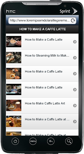 DIY Caffe Latte